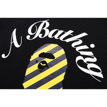STRIPE COLLEGE CREWNECK ONEPIECE LADIES