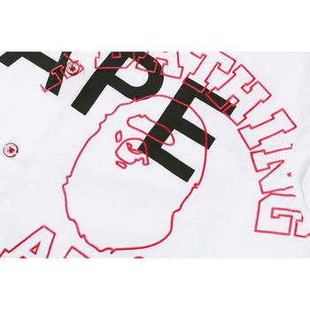 COLLEGE BAPE SHIRT ONEPIECE LADIES