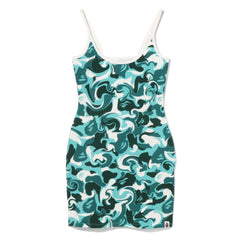 MARBLE CAMO CAMI BODYCON TEE ONEPIECE LADIES