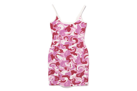 MARBLE CAMO CAMI BODYCON TEE ONEPIECE LADIES