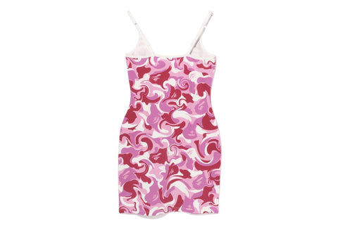 MARBLE CAMO CAMI BODYCON TEE ONEPIECE LADIES