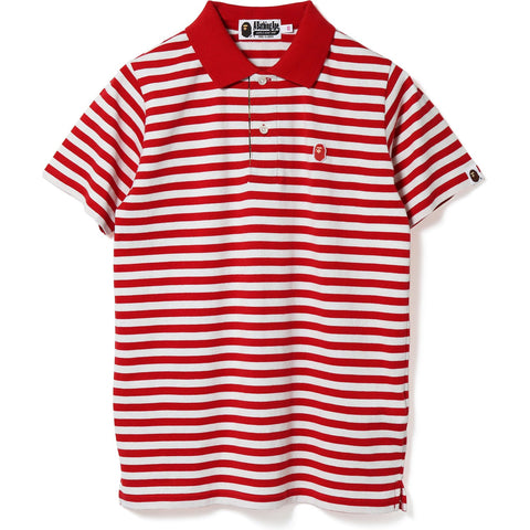 APE HEAD ONE POINT HOOP POLO LADIES