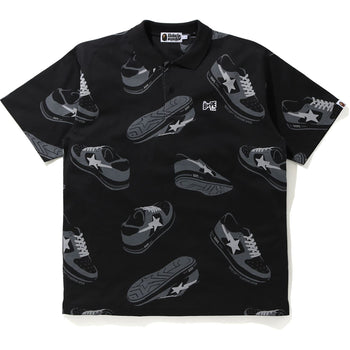 RANDOM BAPE STA RELAXED POLO MENS