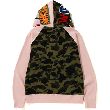 SHARK WIDE HALF ZIP PULLOVER HOODIE MENS