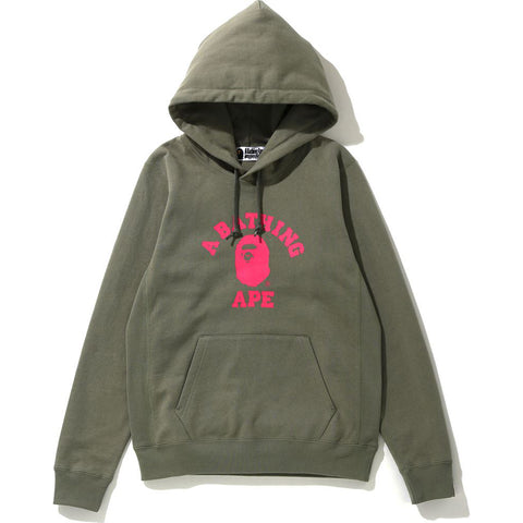 COLLEGE HEAVY PULLOVER HOODIE LADIES