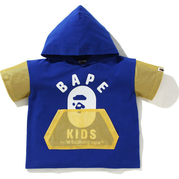 APE HEAD MESH PULLOVER HOODIE KIDS