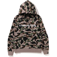 BAPE X A.P.C. CAMO WIDE PULLOVER HOODIE MENS