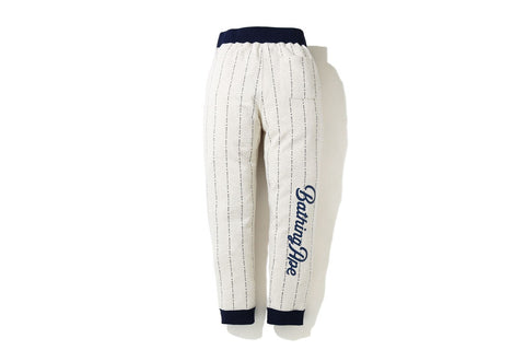 TEXT STRIPE SWEAT PANTS MENS