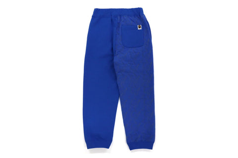 COLLEGE PRINT QUILTING SWEAT PANTS KIDS