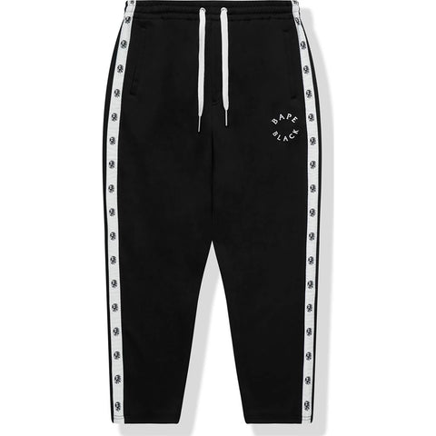 BAPE BLACK TRACK PANTS MENS