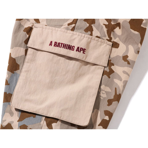 SAND CAMO 6 POCKET HIGH WAIST PANTS LADIES