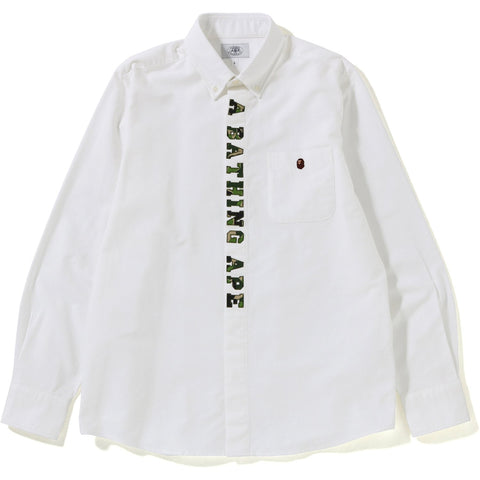 ABC APPLIQUE OXFORD BD SHIRT MENS