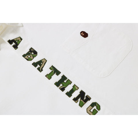 ABC APPLIQUE OXFORD BD SHIRT MENS