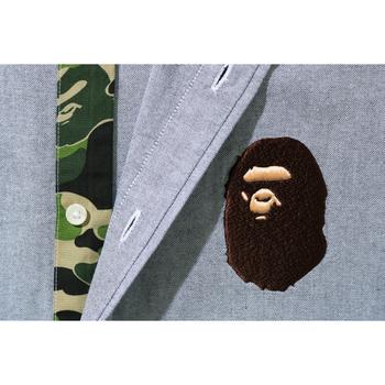 LARGE APE HEAD OXFORD BD SHIRT MENS