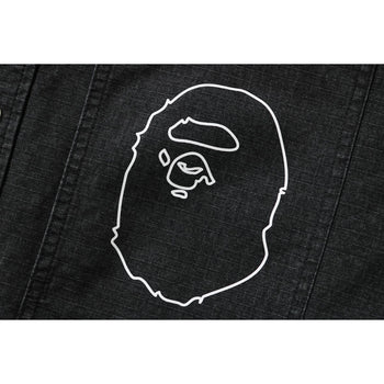 LOOSE FIT RIPSTOP SHIRT MENS