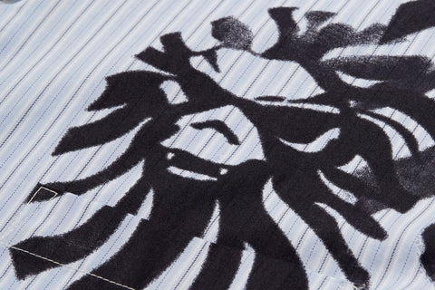 BAPE BLACK LOOSE FIT LOGO SHIRT MENS