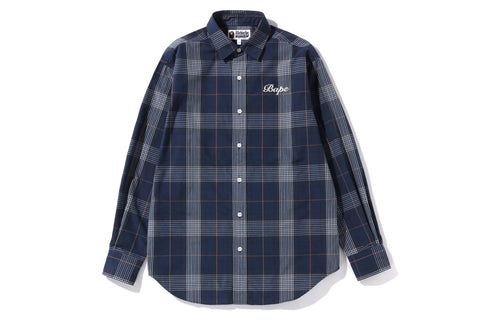 B.A. CHECK OVERSIZED SHIRT LADIES