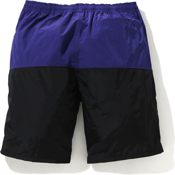 COLOR BLOCK TRACK SHORTS MENS