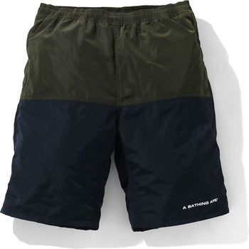 COLOR BLOCK TRACK SHORTS MENS