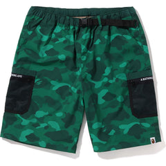 COLOR CAMO MESH POCKET SHORTS M