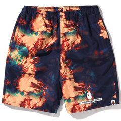 TIE DYE BEACH SHORTS MENS