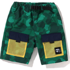 COLOR CAMO MESH POCKET SHORTS KIDS