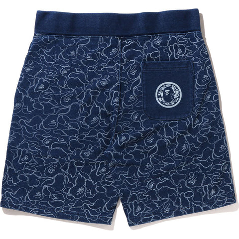 LINE ABC CAMO SWEAT SHORTS MENS