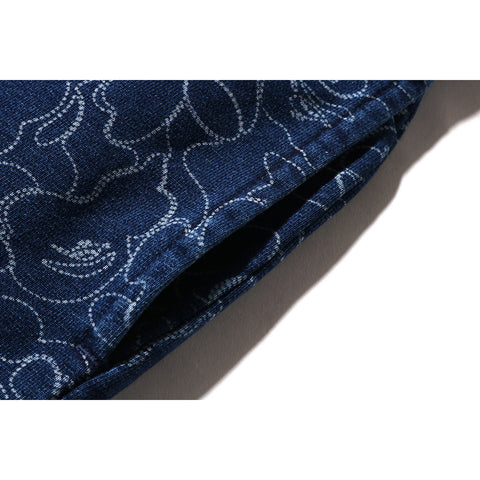 LINE ABC CAMO SWEAT SHORTS MENS