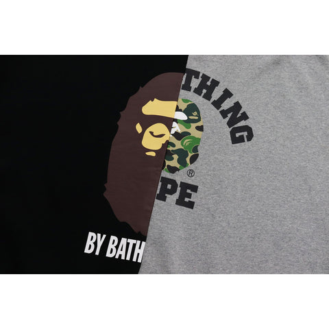 COLLEGE & BY BATHING LOOSE FIT CREWNECK MENS