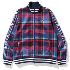 BAPE CHECK JERSEY TOP MENS