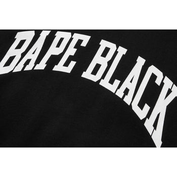 BAPE BLACK OVERSIZED CREWNECK MENS