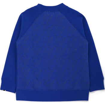 COLLEGE APPLIQUE QUILTING CREWNECK KIDS