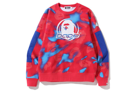 STROKE CAMO RELAXED FIT CREWNECK MENS