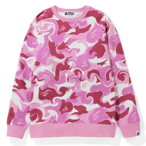 MARBLE CAMO OVERSIZED CREWNECK LADIES