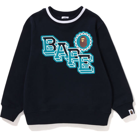 BAPE APE HEAD EMBLEM CREWNECK KIDS