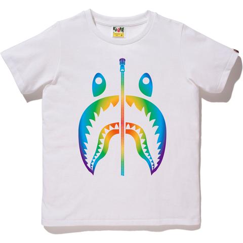 RAINBOW SHARK TEE LADIES