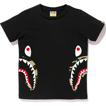 1ST CAMO SIDE SHARK TEE LADIES