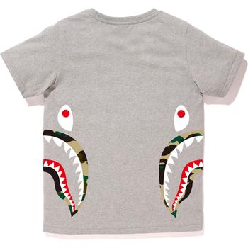1ST CAMO SIDE SHARK TEE LADIES