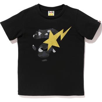 COLOR CAMO APE FACE ON BAPESTA TEE LADIES