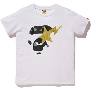 COLOR CAMO APE FACE ON BAPESTA TEE LADIES