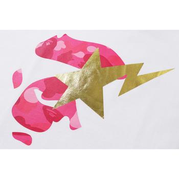 COLOR CAMO APE FACE ON BAPESTA TEE LADIES
