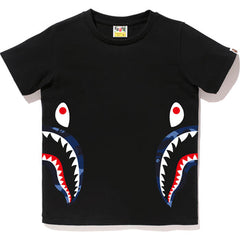 COLOR CAMO SIDE SHARK TEE LADIES