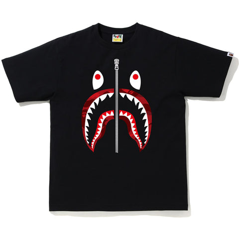 COLOR CAMO SHARK TEE MENS
