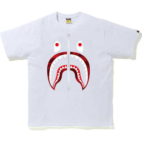 COLOR CAMO SHARK TEE MENS
