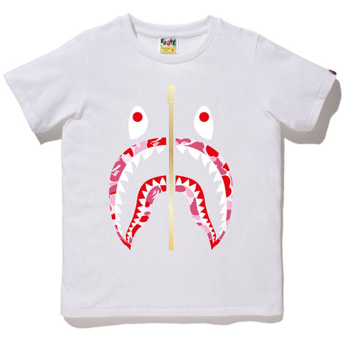 ABC CAMO SHARK TEE LADIES