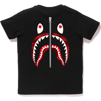 COLOR CAMO WGM SHARK TEE LADIES