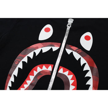 COLOR CAMO WGM SHARK TEE LADIES