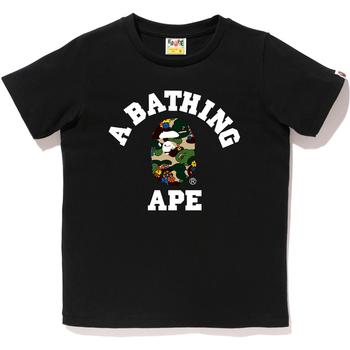 ABC CAMO FLOWER COLLEGE TEE LADIES