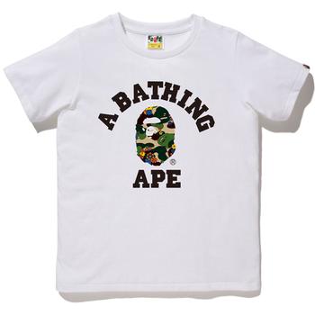 ABC CAMO FLOWER COLLEGE TEE LADIES
