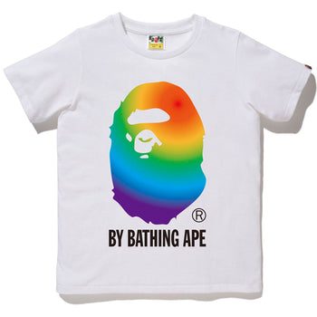 RAINBOW BY BATHING APE TEE LADIES